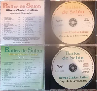 CD Bailes de Salón Orquesta Silver Andrey