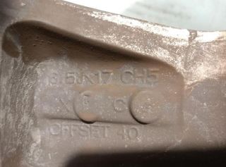 Llanta nissan 40300ey17c qashqai i (j10, 5508111