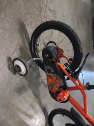 Bicicleta infantil 14 Btwin naranja