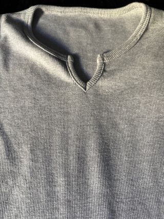 3 Camisetas canalé algodón mujer Talla XS