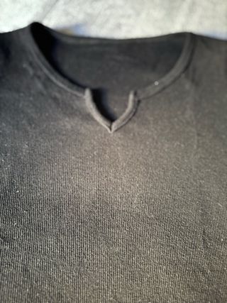 3 Camisetas canalé algodón mujer Talla XS