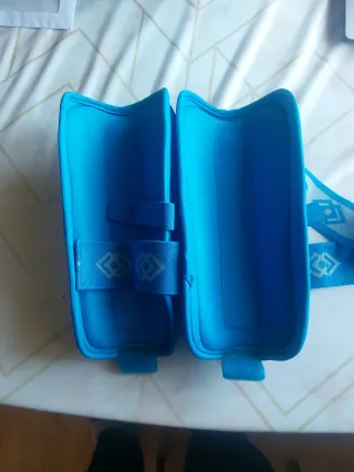 Espinilleras King Boxing Talla S Azul