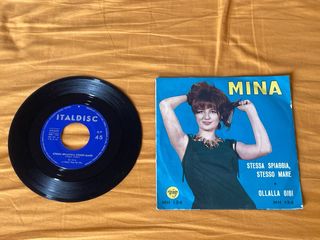 Disco 45 giri Mina - Stessa spiaggia stesso mare