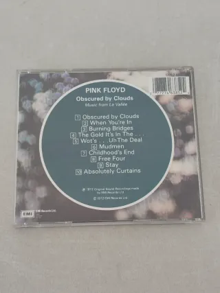 CD Pink Floyd Obscured by Clouds 1972