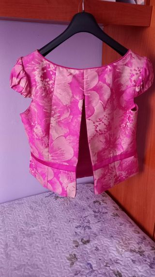 Chaqueta y top eventos Usado solamente una vez