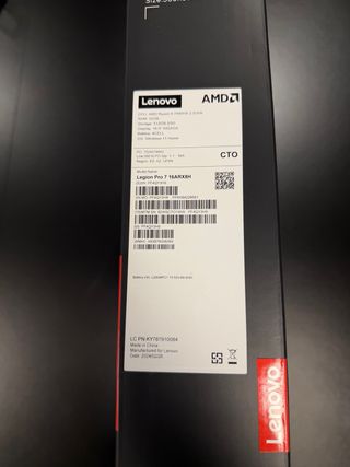 Portátil Lenovo Legion Pro 7 16ARX8H