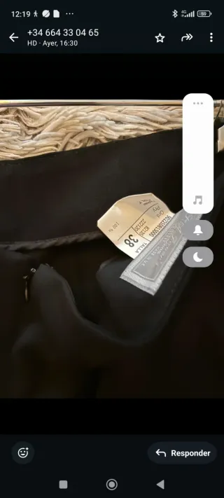 Pantalón de vestir negro