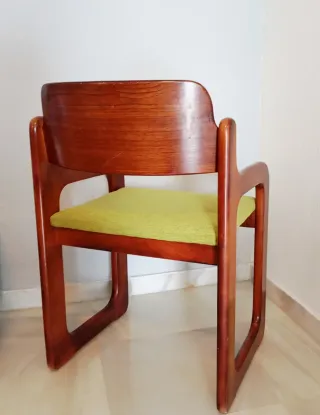 Butaca vintage madera