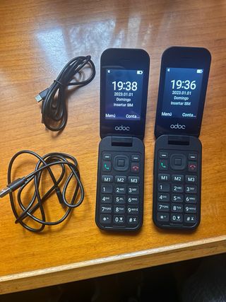 2 Teléfonos ADOC Negros