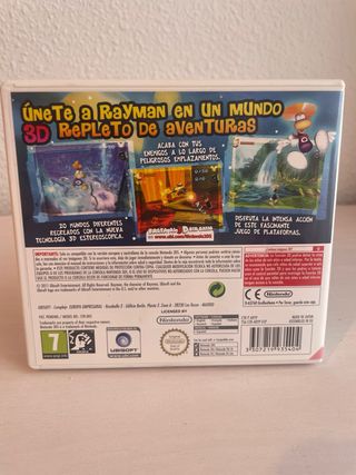 Rayman 3D Nintendo 3DS