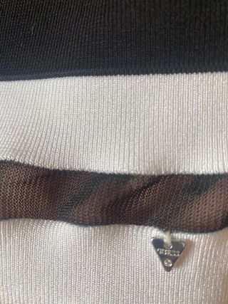 Vestido nuevo de Guess Negro y Blanco Talla XS