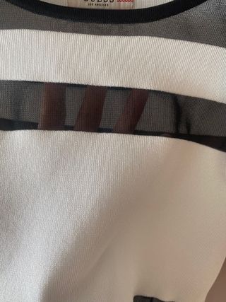 Vestido nuevo de Guess Negro y Blanco Talla XS