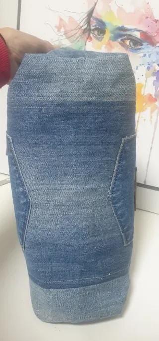 Bolso vaquero hecho a mano