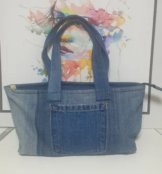 Bolso vaquero hecho a mano