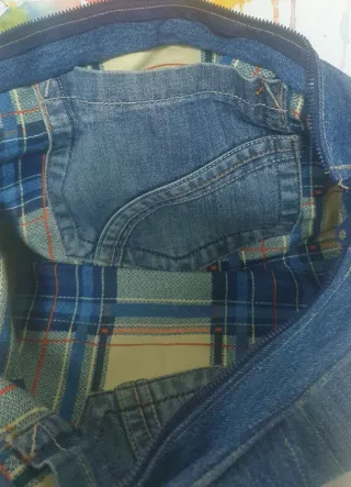 Bolso vaquero hecho a mano