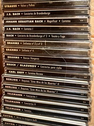 Lote CDs Música Clásica Varios Artistas