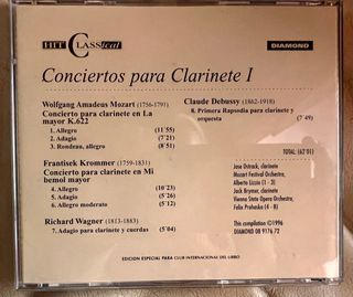 Lote CDs Música Clásica Varios Artistas