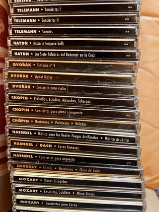 Lote CDs Música Clásica Varios Artistas