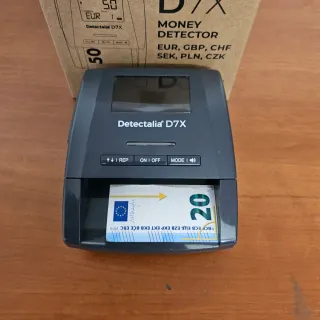 Detectalia D7X Detector Billetes Falsos