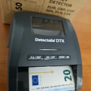 Detectalia D7X Detector Billetes Falsos