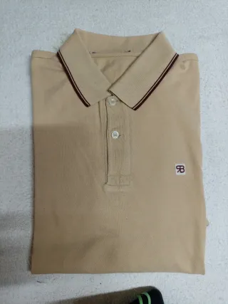 Polo RB Uomo Beige