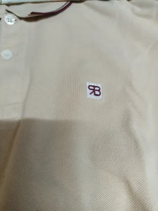 Polo RB Uomo Beige