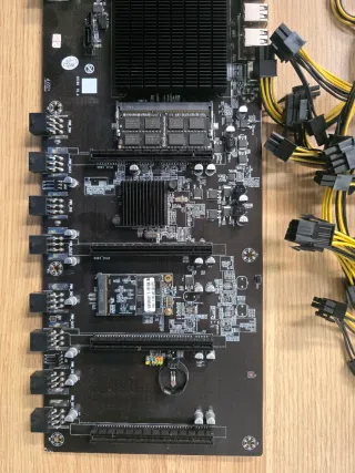 Placa Minería B847 + SSD 128GB + 4GB RAM