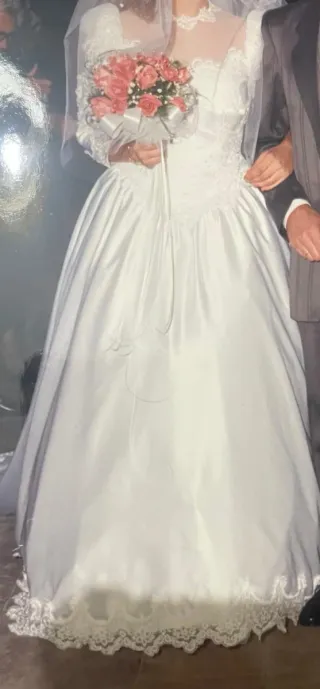 Vestido de Novia Encaje y Tul