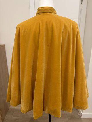 Capa terciopelo dorado especial fallera