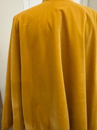 Capa terciopelo dorado especial fallera