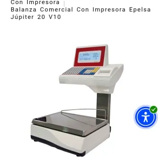 Bascula /Balanza para tienda Epelsa Júpiter