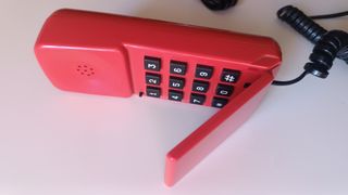 Teléfono Antiguo CTNE Benjamín Rojo