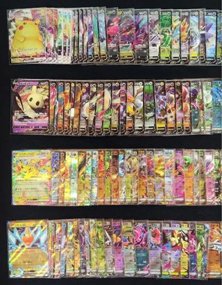 Lotto 200 Carte Pokemon V Vmax Ex Jap