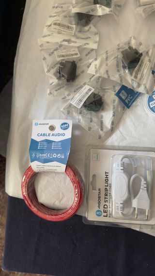 Lote material eléctrico nuevo