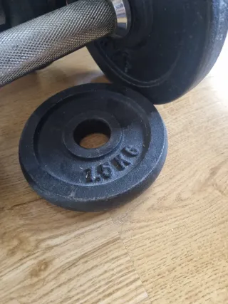 Juego de Pesas Cromadas