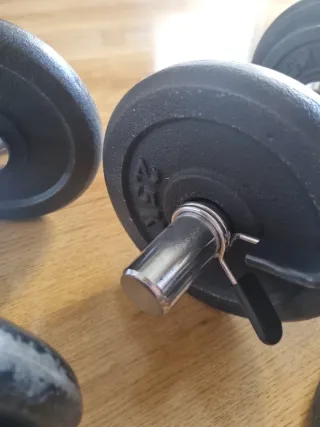 Juego de Pesas Cromadas