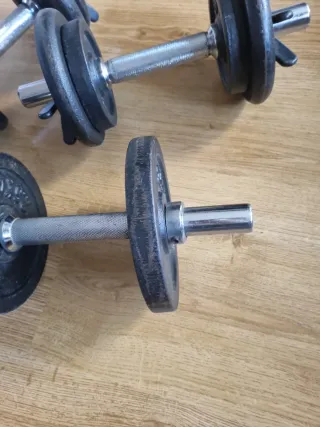 Juego de Pesas Cromadas