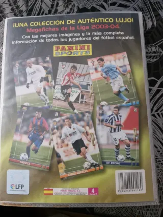 Álbum Mega Fichas Liga 2003-2004 Panini