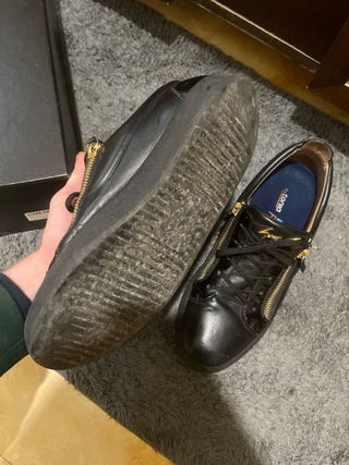 Scarpe Giuseppe Zanotti Nere Uomo