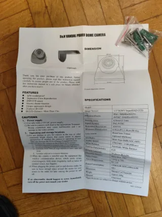 Cámara Domo Color Nocturna