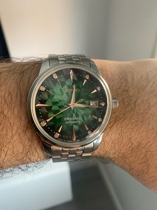 Seiko MOD Presage Reloj Automático Verde