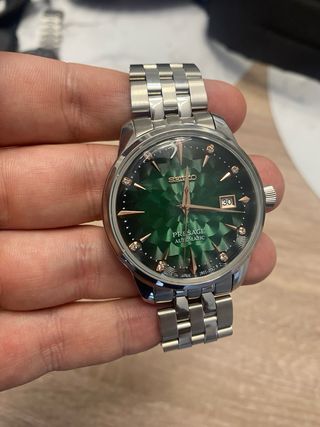 Seiko MOD Presage Reloj Automático Verde