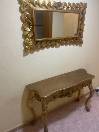 entrada dorada estilo barroco