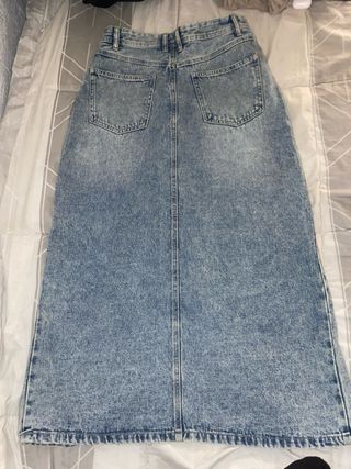 Falda vaquera larga mujer