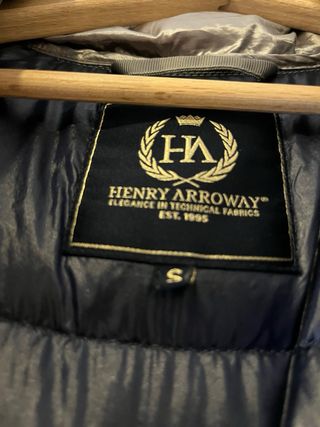 Plumífero metalizado Henry Arroway Talla S