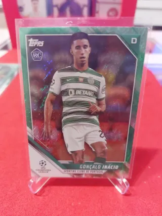 Carta Topps Gonçalo Inácio RC