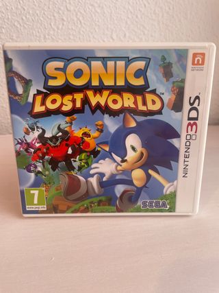 Sonic Lost World 3DS SEGA