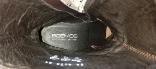 Stivali in vera pelle marrone