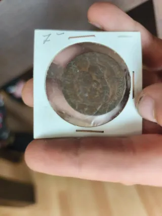 Lote de monedas antiguas españolas