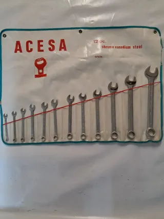 Juego 12 llaves combinadas Acesa